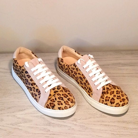 Anthropologie Shoes - Anthropologie Shoes Women's Size 41 US 8.5 , Brown Sneakers Leather Calf Hair